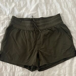 Olive Green Women's Shorts